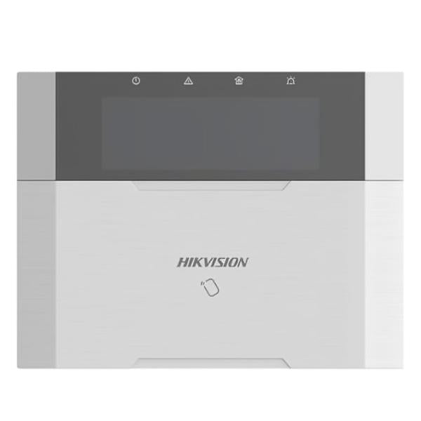 Hikvision Teclado LED Alarma Axpro DS-PK1-LRT-HWB Control Profesional