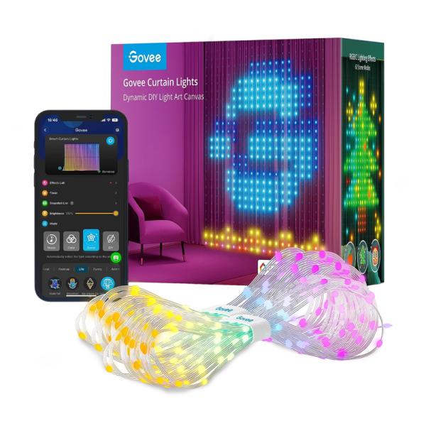 Govee H70B1 cortina de luces LED WIFI bluetooth Imagen secundaria del producto