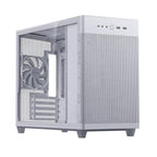 Asus Prime Ap201 Mini Tower Blanco Malla Lateral Frontal