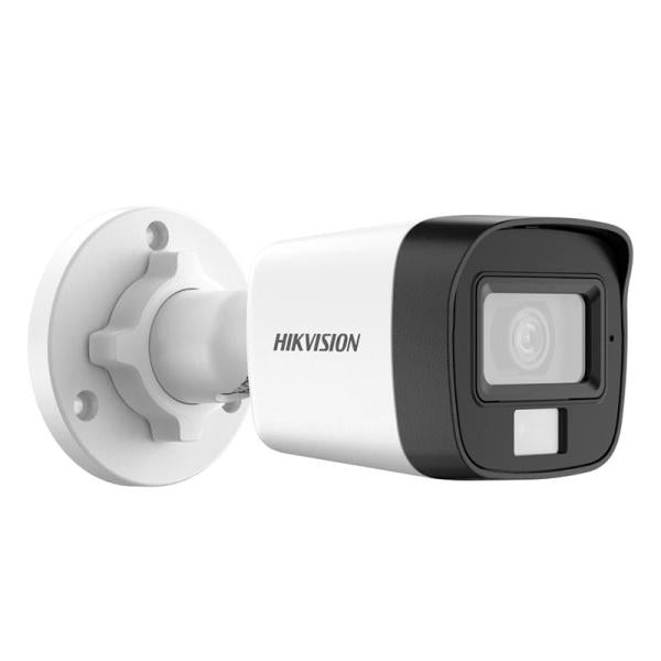 Cámara Mini Bullet Hikvision 2MP Smart Hybrid Light DS-2CE16D0T-LFS
