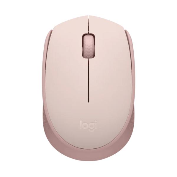 Mouse Logitech M170 Inalámbrico Rosado 1000 DPI