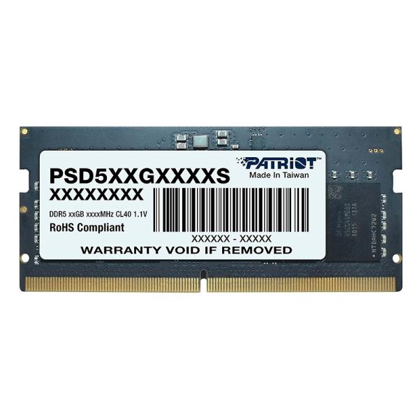 Memoria RAM laptop Patriot 16GB DDR5 4800 MHz CL40 PSD516G480081S sl Imagen secundaria del producto