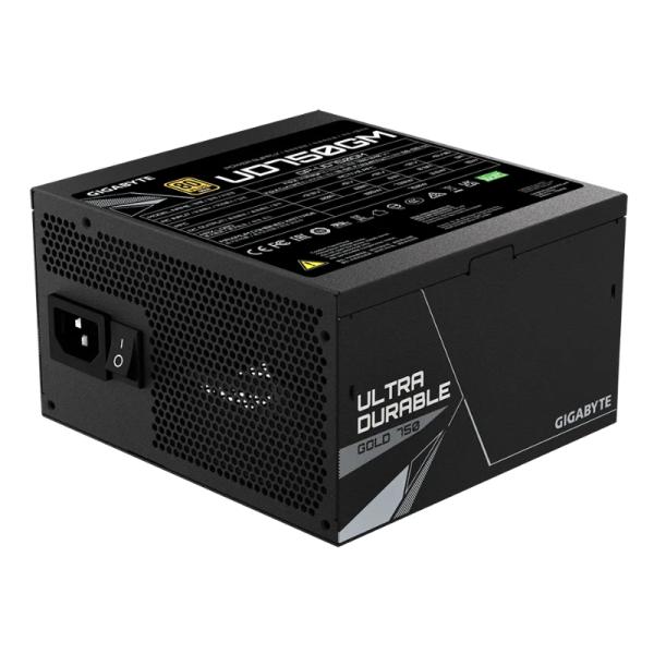 Fuente de poder Gigabyte UD750GM 750W 80 PLUS gold modular Imagen secundaria del producto