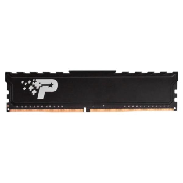 MEMORIA RAM PC 16GB PATRIOT PSP416G320081H1 SL P DDR4 3200 MHZ CL22 1.2 V SIGNATURE PREMIUM. UNBUFFERED DIMM 288 PINES - NEGRO