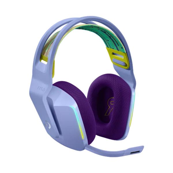 Headset Gaming Logitech G733 Inalámbrico Lila