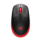 Mouse Logitech M190 Inalámbrico Receptor Nano 1000 DPI Rojo