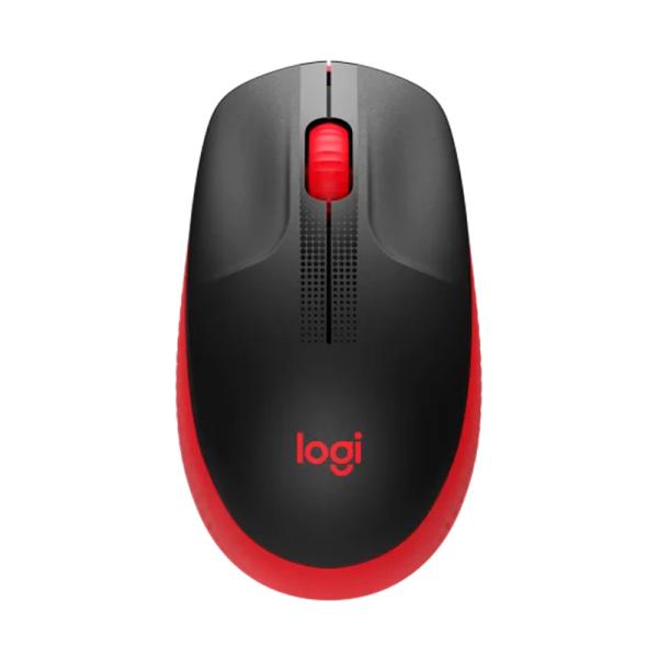 Mouse Logitech M190 Inalámbrico Receptor Nano 1000 DPI Rojo