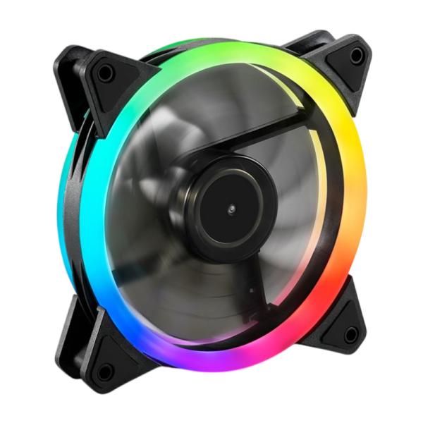 Abanico RGB Sharkoon shark blades - 12 cm Imagen secundaria del producto