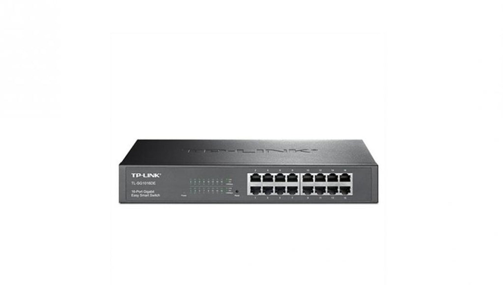 Switch TP Link 16 Puertos Easy Smart TL-SG1016DE Gigabit