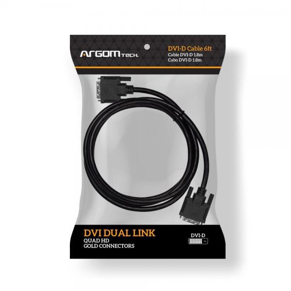 Cable Argom dvi a dvi 6FT ARG-CB-1301 Imagen secundaria del producto