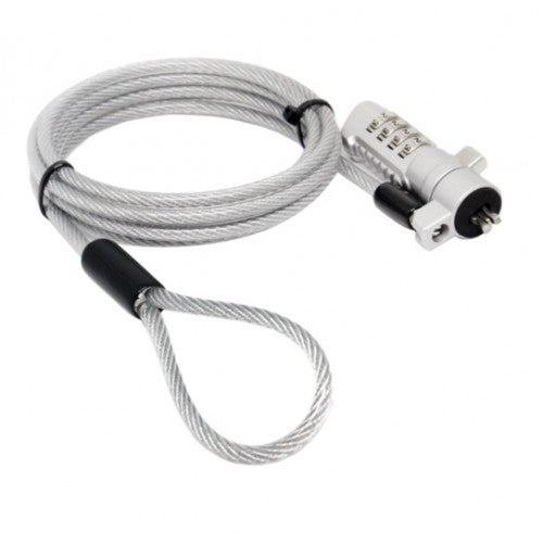Candado Seguridad Unno Tekno KL6010SV Combinacion Noble Laptop