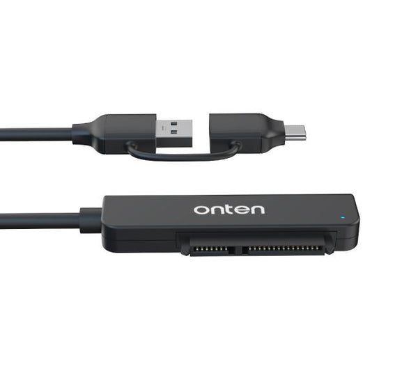 Cable USB Tipo C y USB Tipo a 3.0 a Sata OTN-UCA311 Onten - Azul