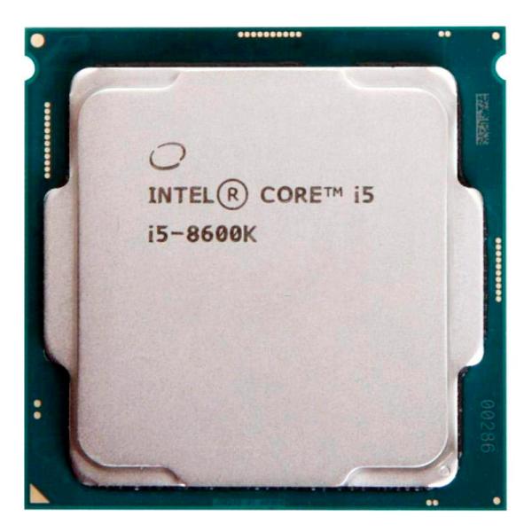 Procesador Intel Core i5-8600K 8va Gen 3.6 GHz LGA 1151