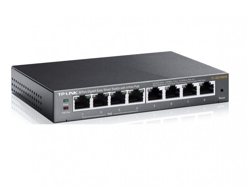 Tp Link Switch gigabit poe+ easy smart TL-SG108PE Imagen secundaria del producto