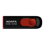Memoria USB Adata AC008 64GB USB 2.0 Negro/Rojo