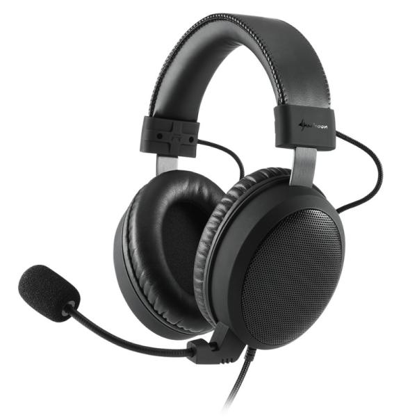 Headset Gaming Sharkoon B1 Alámbrico 3.5mm Negro