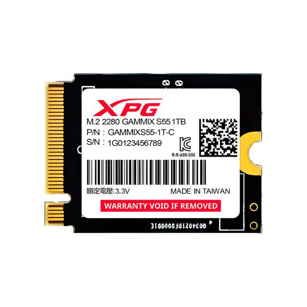HD interno solido 512GB adata Xpg gammix S55 m.2 2230 PCIE GEN4 X4 5000mbps 3000mbps SGAMMIXS55-512G-C Imagen secundaria del producto