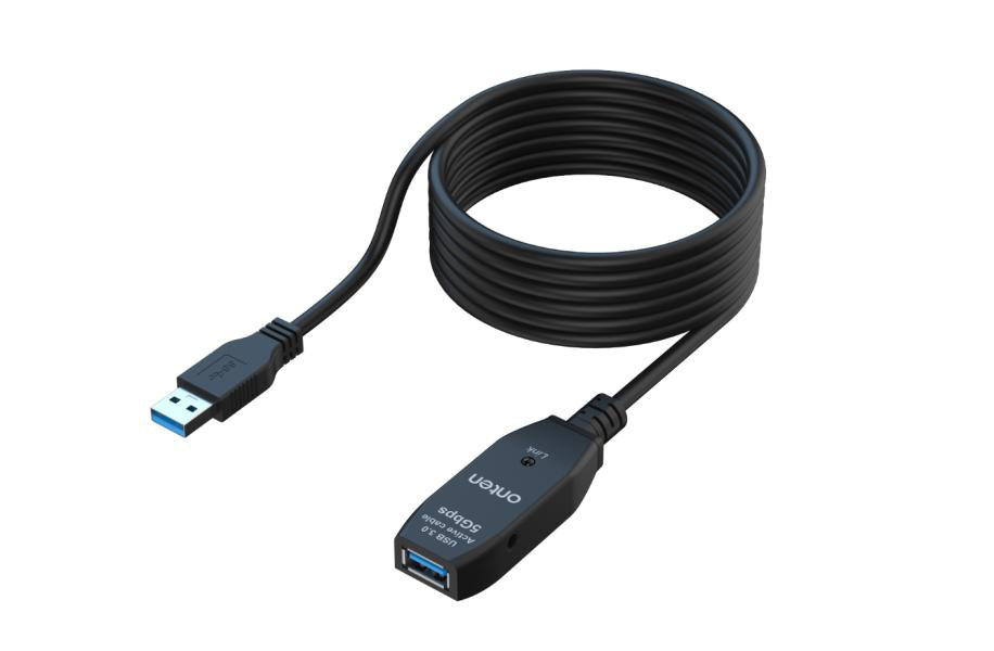 Onten Cable Extensor Usb 3.0 Us207 5 Metros Negra