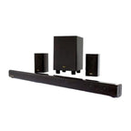 Barra de Sonido Thonet & Vander Rein con 2 Parlantes y Subwoofer HDMI Arc + Spdif Optical + 3,5 Mm. Aux. Estereo + Bluetooth HK096-03618 - Negro