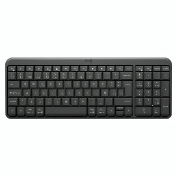Teclado Logitech K250 Compact Inalambrico Bluetooth Español Negro