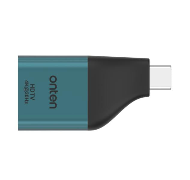Convertidor USB Tipo C Macho a HDMI Tipo a Hembra OTN-UC102H Onten - Negro