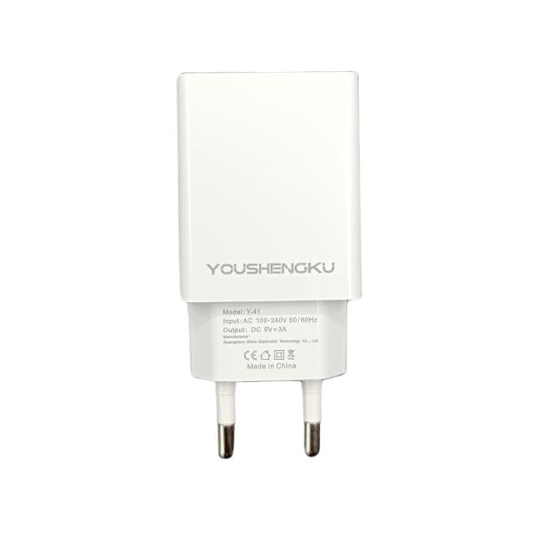 Cargador Casa Y-41 Youshengku - Blanco