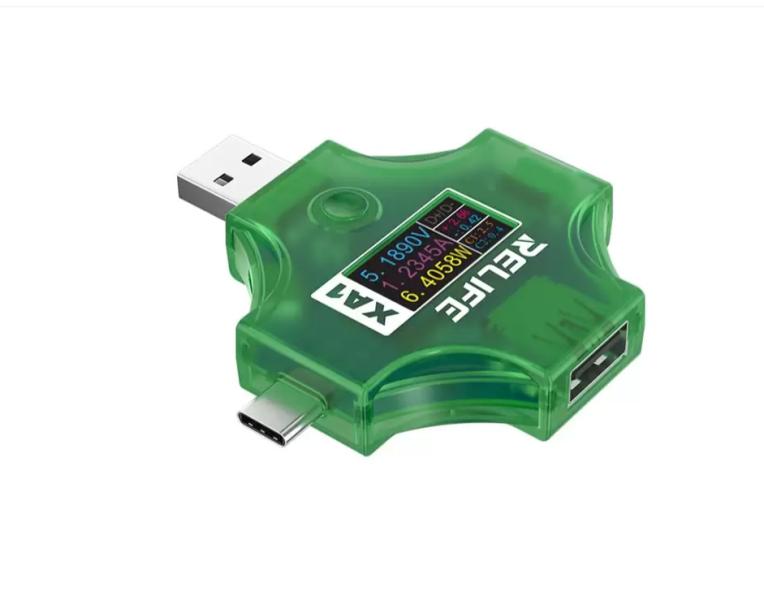 Probador Multifincion de Corriente y Tension XA1 Relife - Tipo C Imagen principal del producto