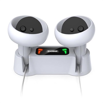 Estante Cargador para Controles Play Station 5 VR2 TY-18170 Dobe - Blanco