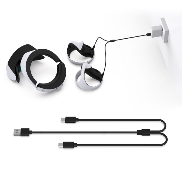 Cable USB Dobe TP5-2519 Negro para PS5 VR (80cm)