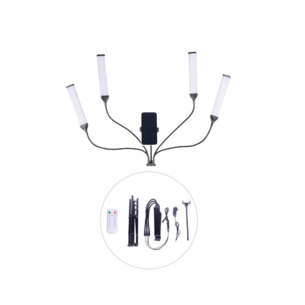 Weifeng Panel Luz ALT-216 Soporte LED 4 Brazos