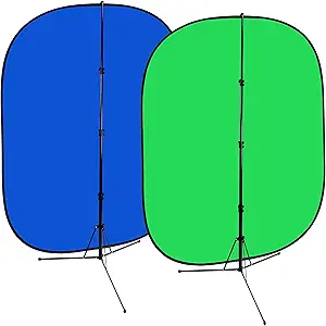Weifeng Kit Tripode RE1520 Panel Trasero Verde y Azul Imagen principal del producto