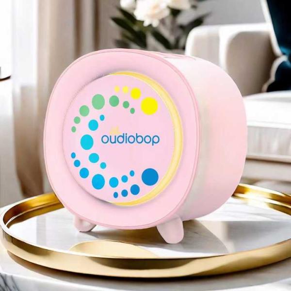 Parlante Bluetooth OQ-526 RGB Rosado