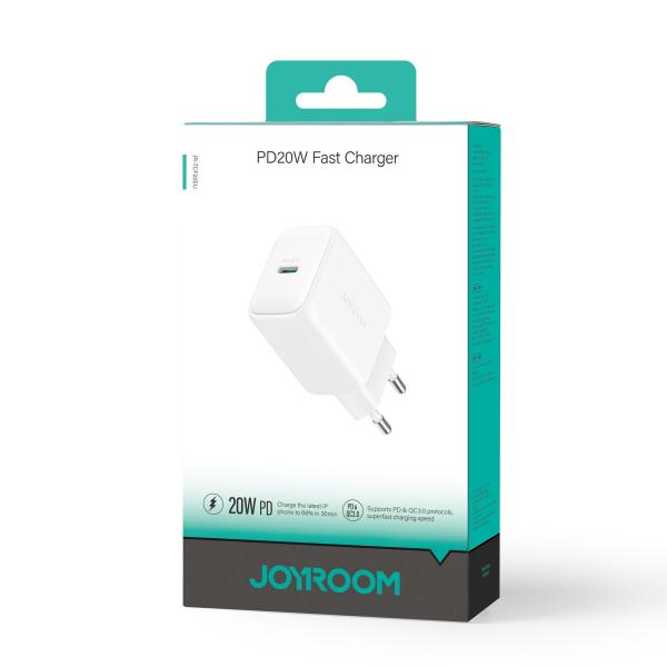 Cargador Rápido Casa Joyroom JR-TCF20 Blanco PD20W