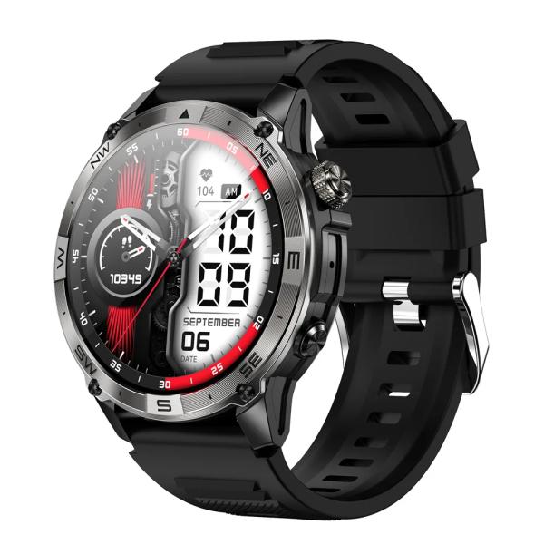 Reloj Inteligente HK08 AMOLED Negro - Control Total