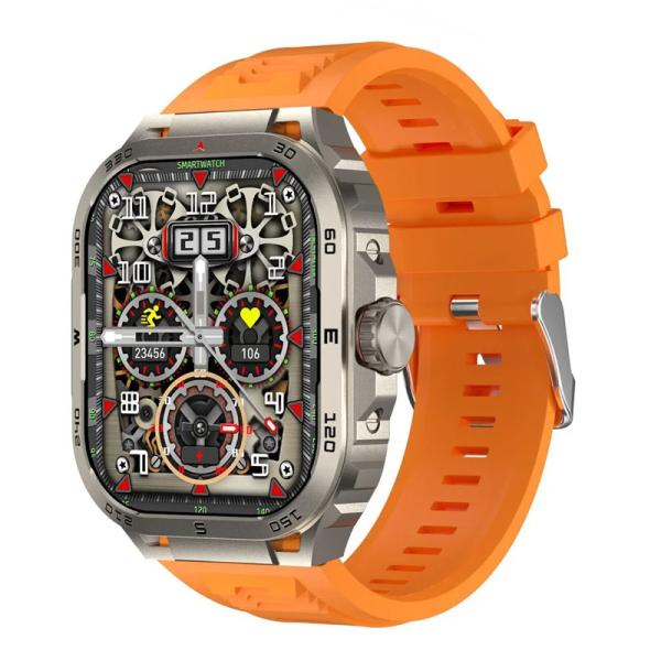 Reloj Inteligente GW20 Naranja - Accesorio Personal Vibrante Imagen principal del producto