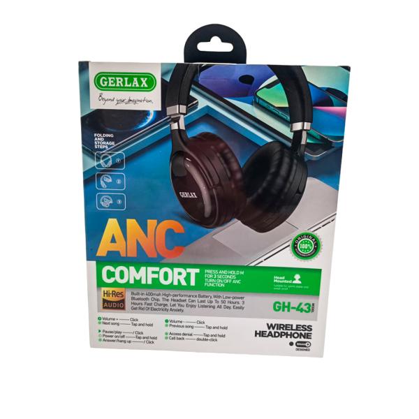 Audifonos Manos Libres Bluetooth GH-43 Gerlax - Negro