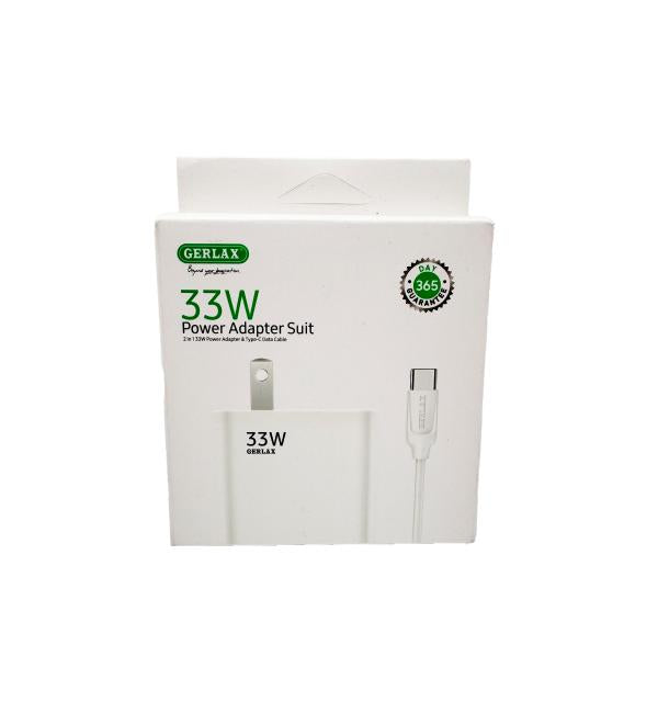 Gerlax Cargador Casa A14M Blanco Tipo C