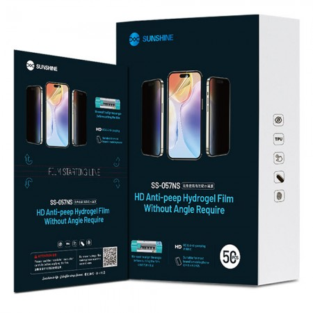 Lamina Hidrogel Sunshine SS-057NS Privacidad Anti-Pio