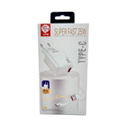 Cargador Youshengku Y-37 Blanco Tipo C Us