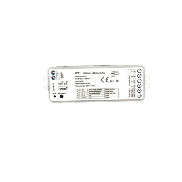 Wangli Controlador WIFI WT-1 CCT para Tira LED - Luz Blanca Ajustable