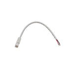 Cable Conector para Tira LED Smd - 3 Pin 8MM Blanco