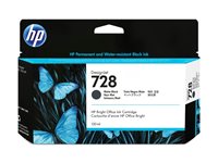 HP 728 - 130 ml - negro mate