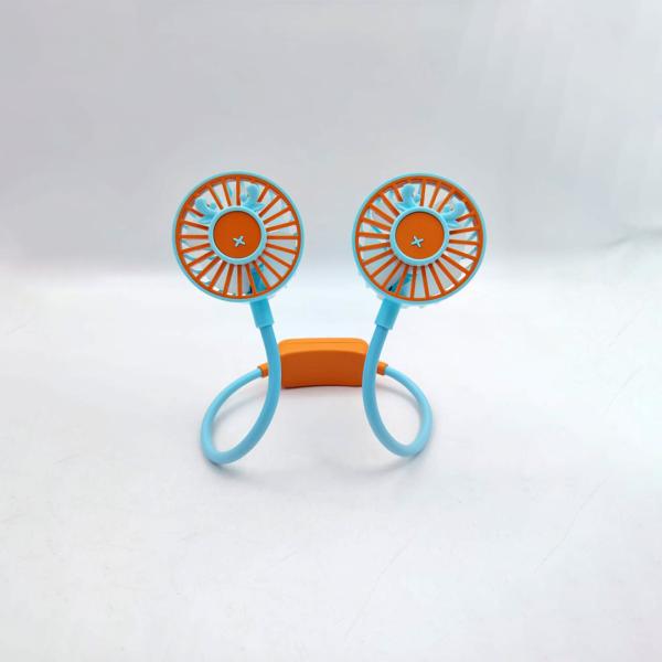 Ventilador DD5583-678 Venado Naranja Celeste