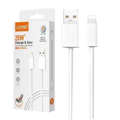 Ldnio Cable Usb Lightning Ls902 Blanco 2m 25w Imagen principal del producto