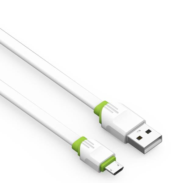 Cable LDNIO LS572 USB Micro B Blanco 2M Imagen principal del producto