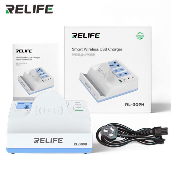Relife Adaptador RL-309H Cargador Blanco 8 Usb Imagen principal del producto