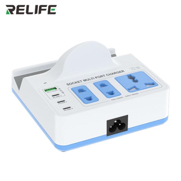 Adaptador Cargador RL-309H Relife - Blanco 8 USB