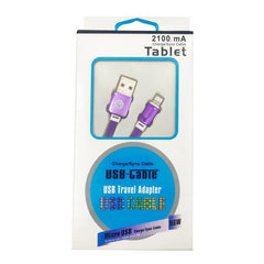 CABLE USB LIGHTNING MIX MORADO