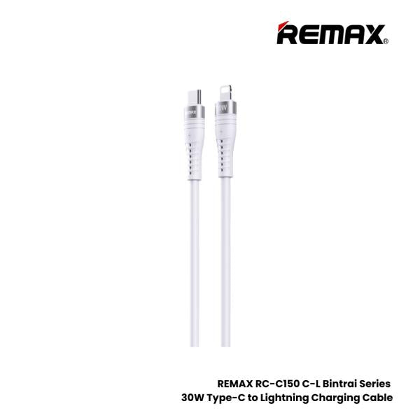 Remax Cable Usb Tipo C a Lightning Rc-C150 Blanco C-l