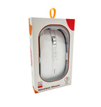 Mouse Inalambrico M113 Planet - Blanco
